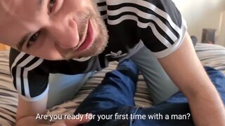 Heterosexual legal yo attempts his first-ever homo fuck hole