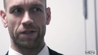 MENSEXGEAR - Paul Canons Electronic Culo Butt-plug Is Let out When He Interviews With Molten Kit Cohen