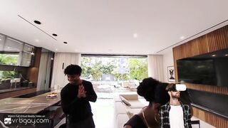 VRB Homo: Your Ebony Bf Rails Huge Sausage and Ravages You No condom in Your Future Room  HD Pornography