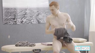 Splendid Red-haired Micheal P Assfucking Drills Super-cute Blond Lucas A!