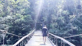 ARE YOU GOING TO TEAR UP ME? I bang my beaus backside after some lollipop gargling