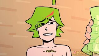 Edging a femboy until he pleads to jism