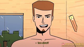 Edging a femboy until he pleads to jism