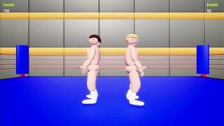 Nude Back Boxing
