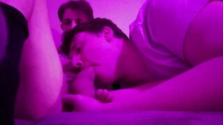 inhaling on the largest Twunk pecker Ive ever seen in my life