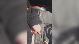 Femboy Blows a load Over His Hoodie