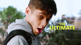 TWINKPOP - Joey Mills Inhales Off MrDeepVoice Stiff Jizz-shotgun, Then Gets Drilled Firm On The Stairs