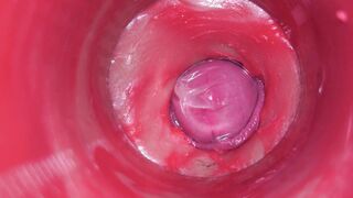 CAMERA INWARDS SLIT: POWERFULL JIZM IN CUNNY! FINEST Inward ASMR in 4K MORE MANCUM