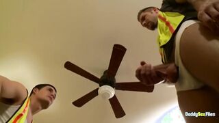 DaddysexFiles: Novice Felix Andrews taut fuckholes takes Richie Sabatini and Andrew Justice thick pecker