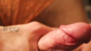 Lubed thick donk femboy takes phat cucumber in cock-squeezing rump (RECTAL) PAWB