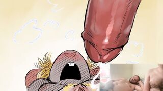 Fur covered Comic Dub: Kinky in the Brain! (Unshaved Toon, Furries, Wooly Bang-out, Wooly, Public Rectal)