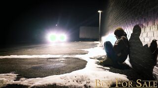 BoyForSale - Uber-sexy slick enslaved split apart by Dom Masturbate Dixon