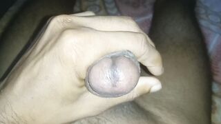 Real-Internal ejaculation Pop-shot close-up DesiBoyVibes