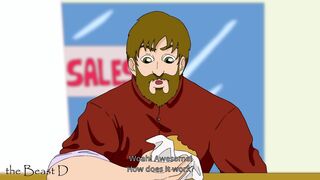 GROWTH GAMES two - Muscle Growth & Weight Build up Cartoon