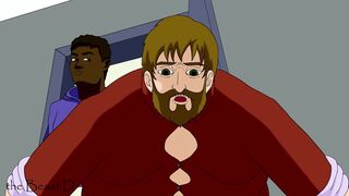 GROWTH GAMES two - Muscle Growth & Weight Build up Cartoon