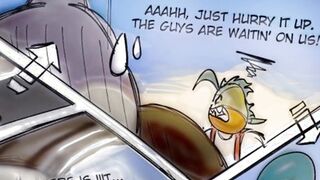 The bad dudes: Piranha x Shark (COMIC DUB)