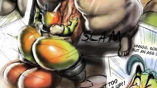 The bad dudes: Piranha x Shark (COMIC DUB)