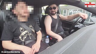 My Hetero Buddy Chris Cracks up with His Gf and I Help Him Get Over It by Throating His XXL