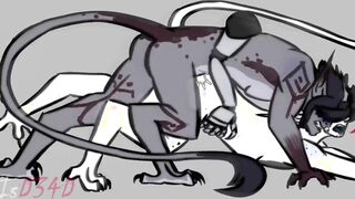 Prince and his 4-armed weirdo (my first-ever nsfw cartoon)