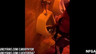 Cruising, bar, stranger’s giant wiry manstick, rock-hard and observed