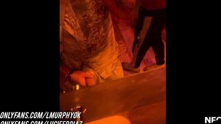 Cruising, bar, stranger’s giant wiry manstick, rock-hard and observed