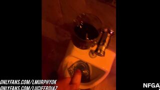 Cruising, bar, stranger’s giant wiry manstick, rock-hard and observed