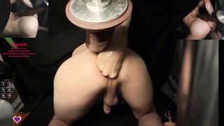 first-ever time knuckle and immense faux-cock at same time part2