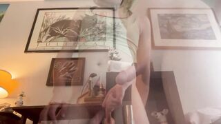 Giant Bouncy Booty Agender Femboy Fake penis, Fleshlight, Jizz Compilation