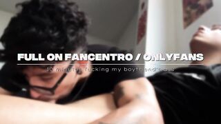 LICKING MY BOYFRIEDS BOOTY always leaves me silted