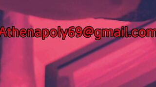 Sissy hubby stashing in Douche frolicking with a BIG BLACK COCK