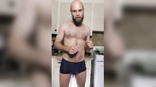 Cooking in my Lingerie! (With Tinies Under me!)