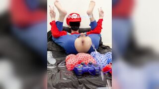 Mario Twunk Bung Burst and Jizm a Plenty of