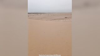 The Namib Desert. I was afraid of being caught