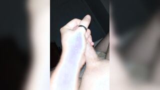 Nutting in a pals couch