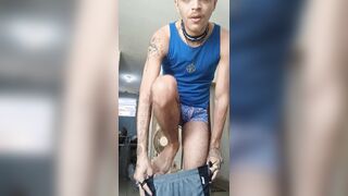 Me arrumando pra ir pra academia four