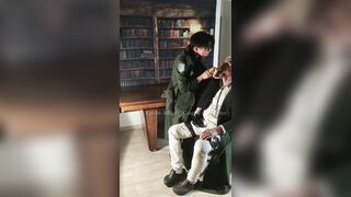 Aot Queer Costume play Pornography Erwin x Levi Yaoi BRUNT ON TITAN