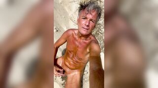 Golden Douche - Urinating and Orgasming Jizz flow Salami Unexperienced
