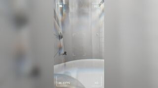 I went to church and got kinky in the shower and couldnt hold it in.