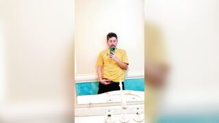 I went to church and got kinky in the shower and couldnt hold it in.