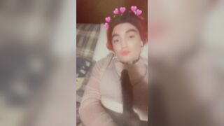 Uber-cute sissy snapchat fuck stick