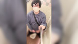 Wonderful stud jacking in the park wc