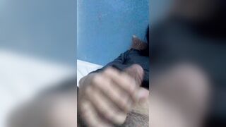 lad has a scorching and white-hot cum-shot on himself