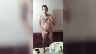 Vape before a bathroom ((homemade))