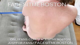 Im going to count down, and you need to hold your breath. My bum requests this of a human tabouret!