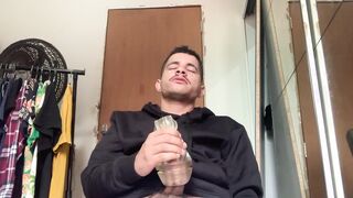 Estava com muito tesão e gozei dentro do meu masturbador - Parte two