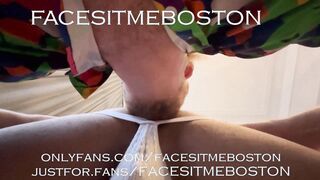 Get your nose right in his stinker & nuzzle that gas. Hell laugh at you, & remind you that ur a seat