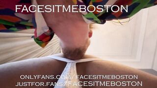 Get your nose right in his stinker & nuzzle that gas. Hell laugh at you, & remind you that ur a seat