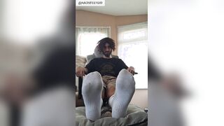 Alpha God Hooligans You #two - feetjoi, sweatysocks, dirtyfeet, dehumanization, manage