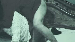 culeando a travesti le hago gemir bien duro