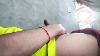 displaying me how my step-fathers acquaintance fapped off his gigantic pink cigar